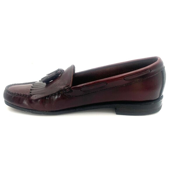 G H Bass Weejuns Mens 10 B Oxblood Layton Kiltie Tassel  display picture 1